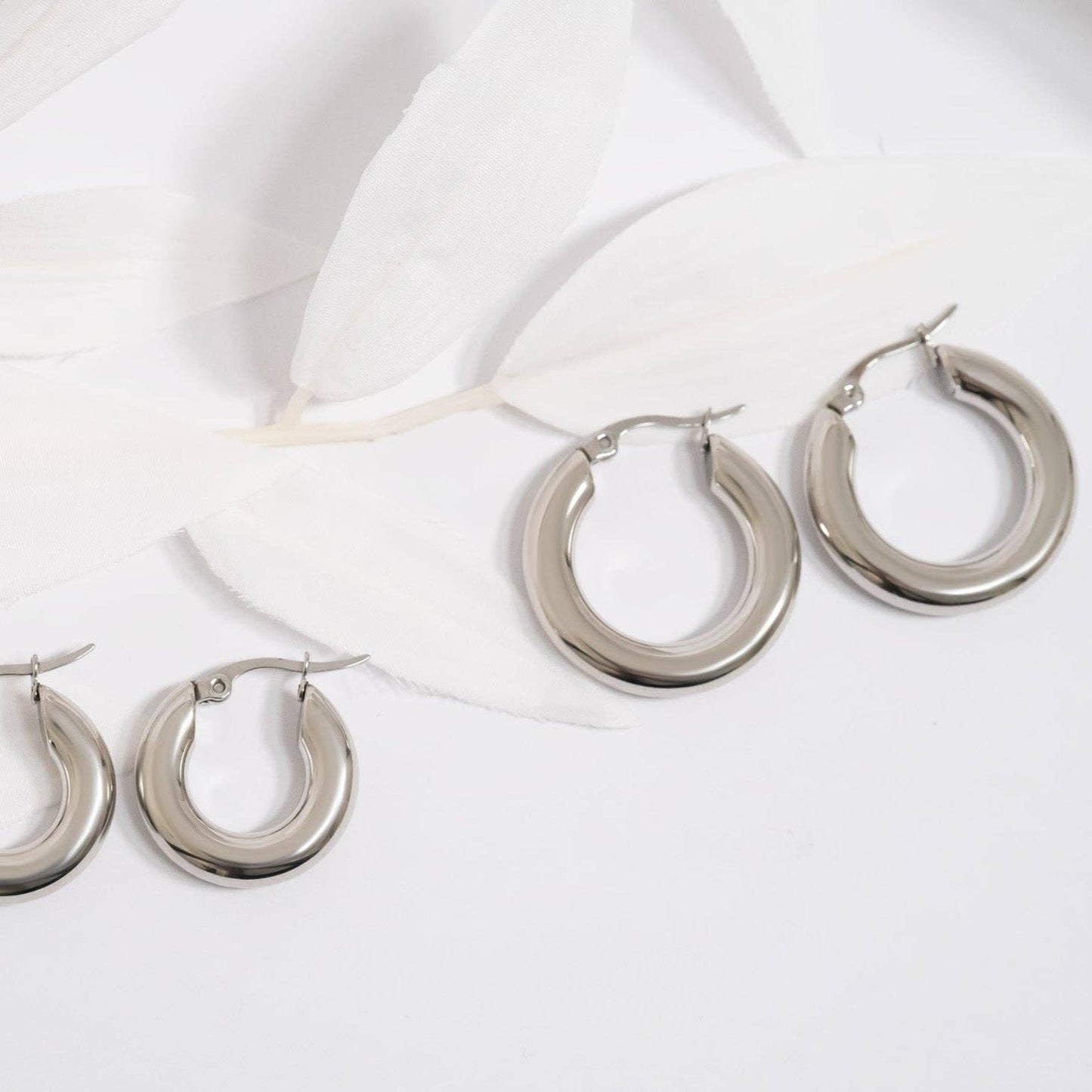 Chunky Hoop Earring