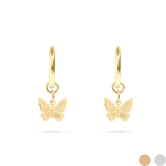 Earrings Butterfly Huggie