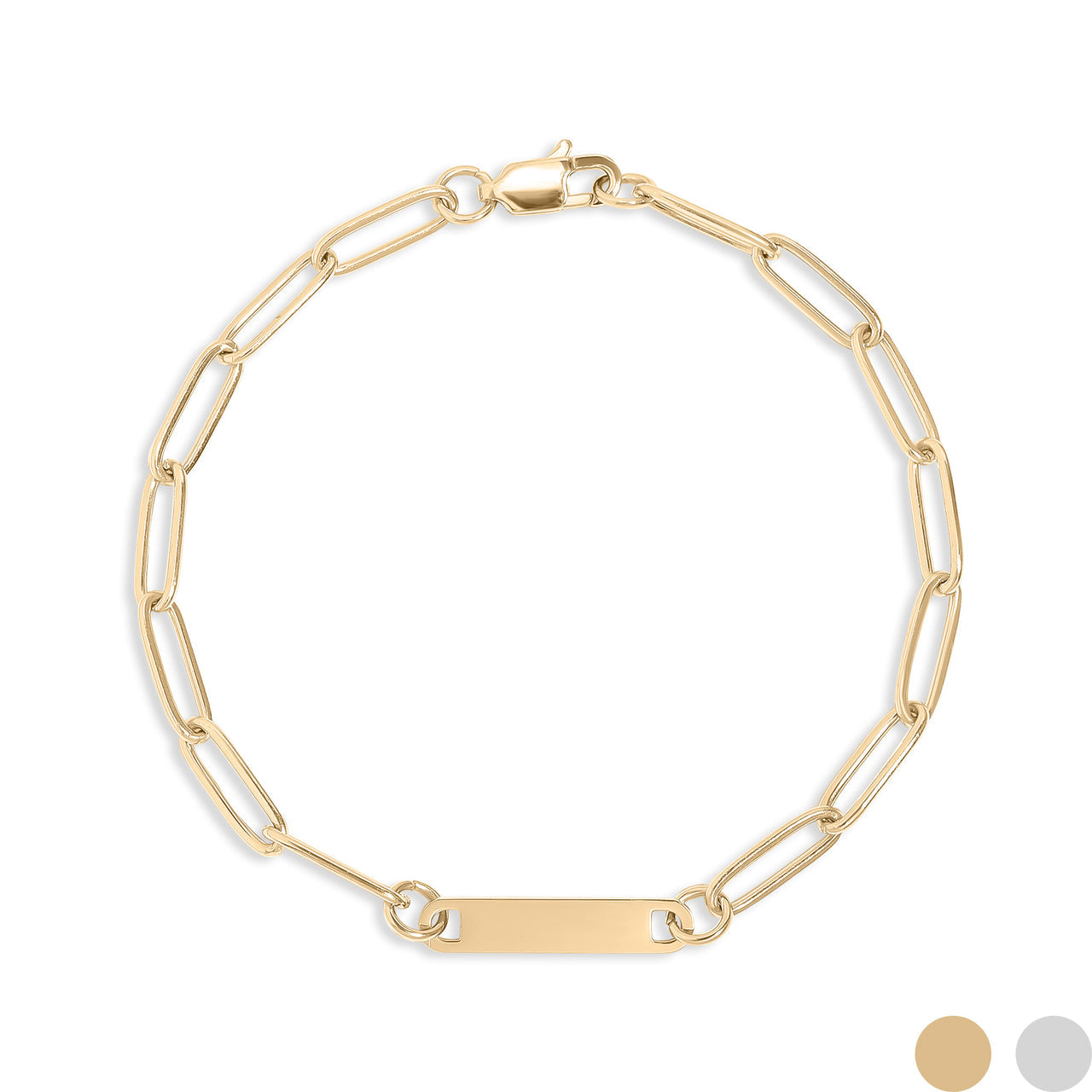 Bracelet Paperclip Bar
