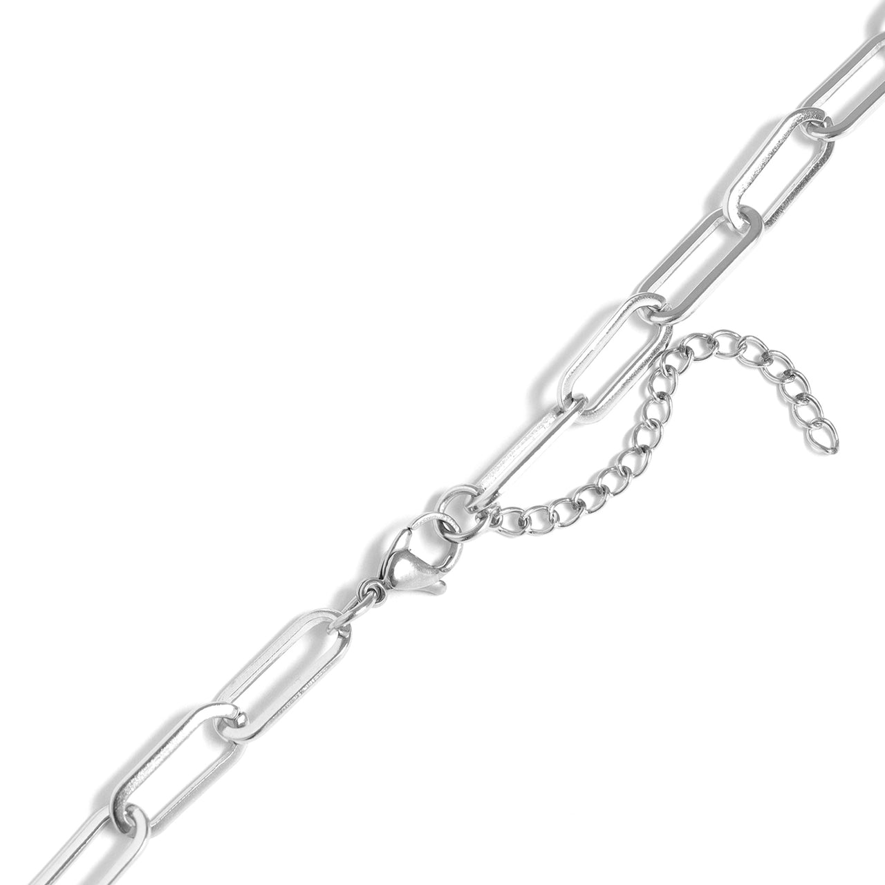 Necklace Paperclip Bar