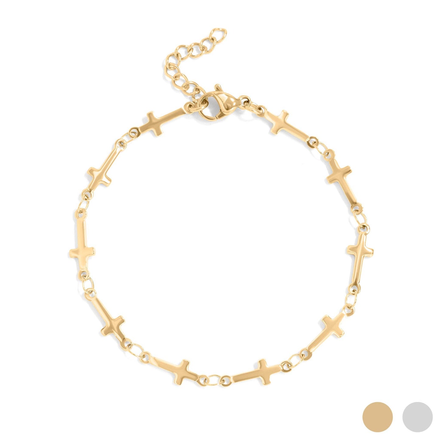 Bracelet Cross Chain