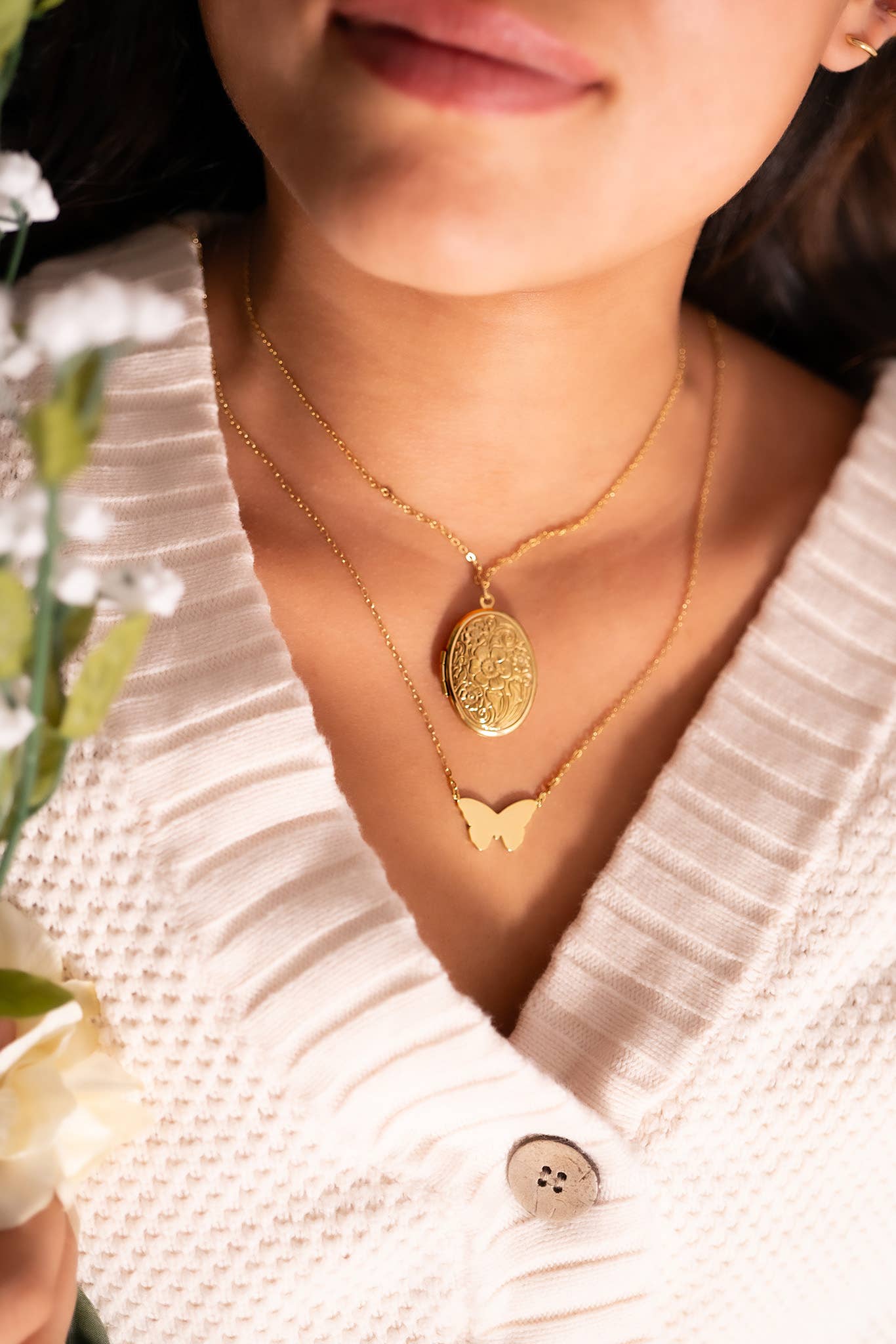 Necklace Butterfly