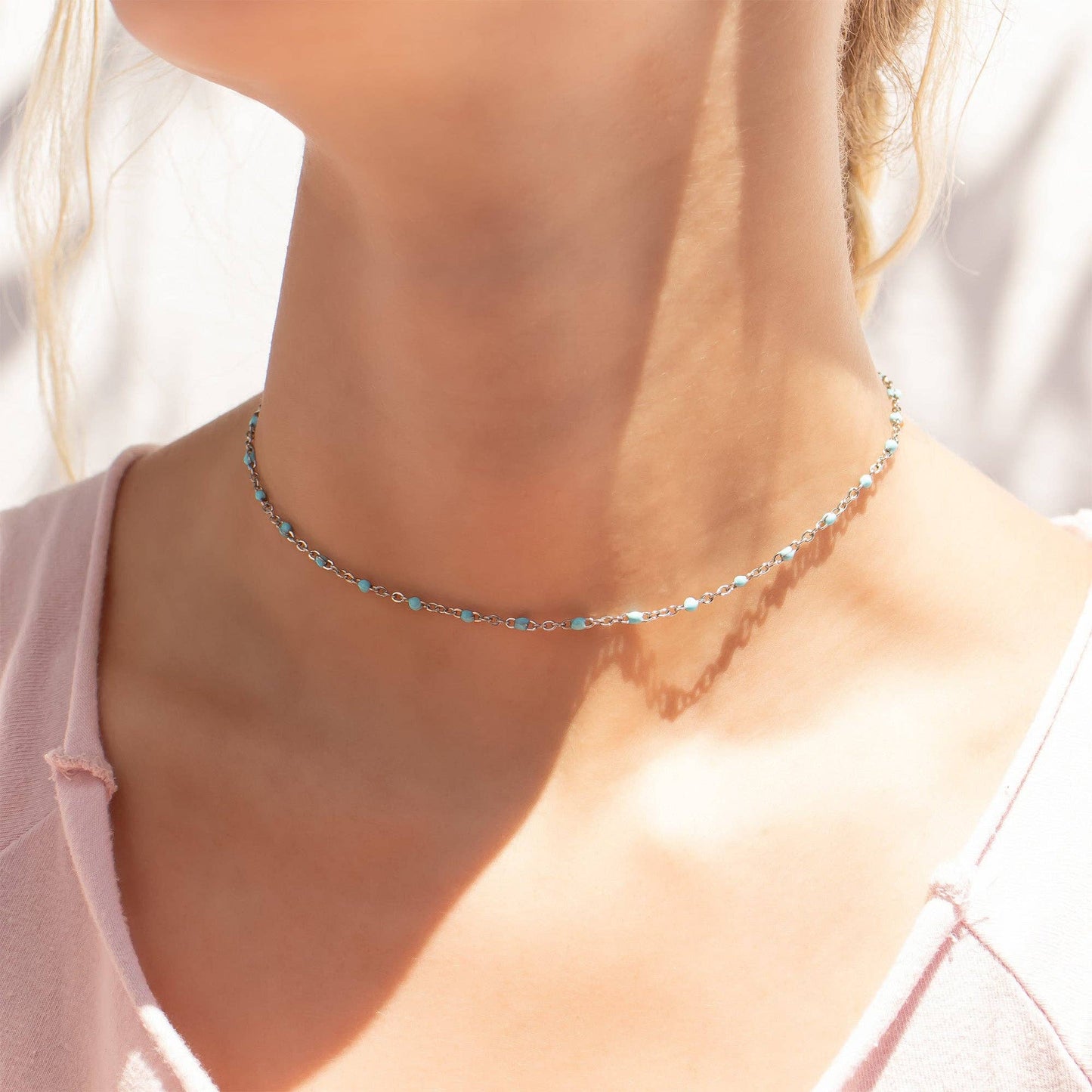 Necklace Turquoise Chain