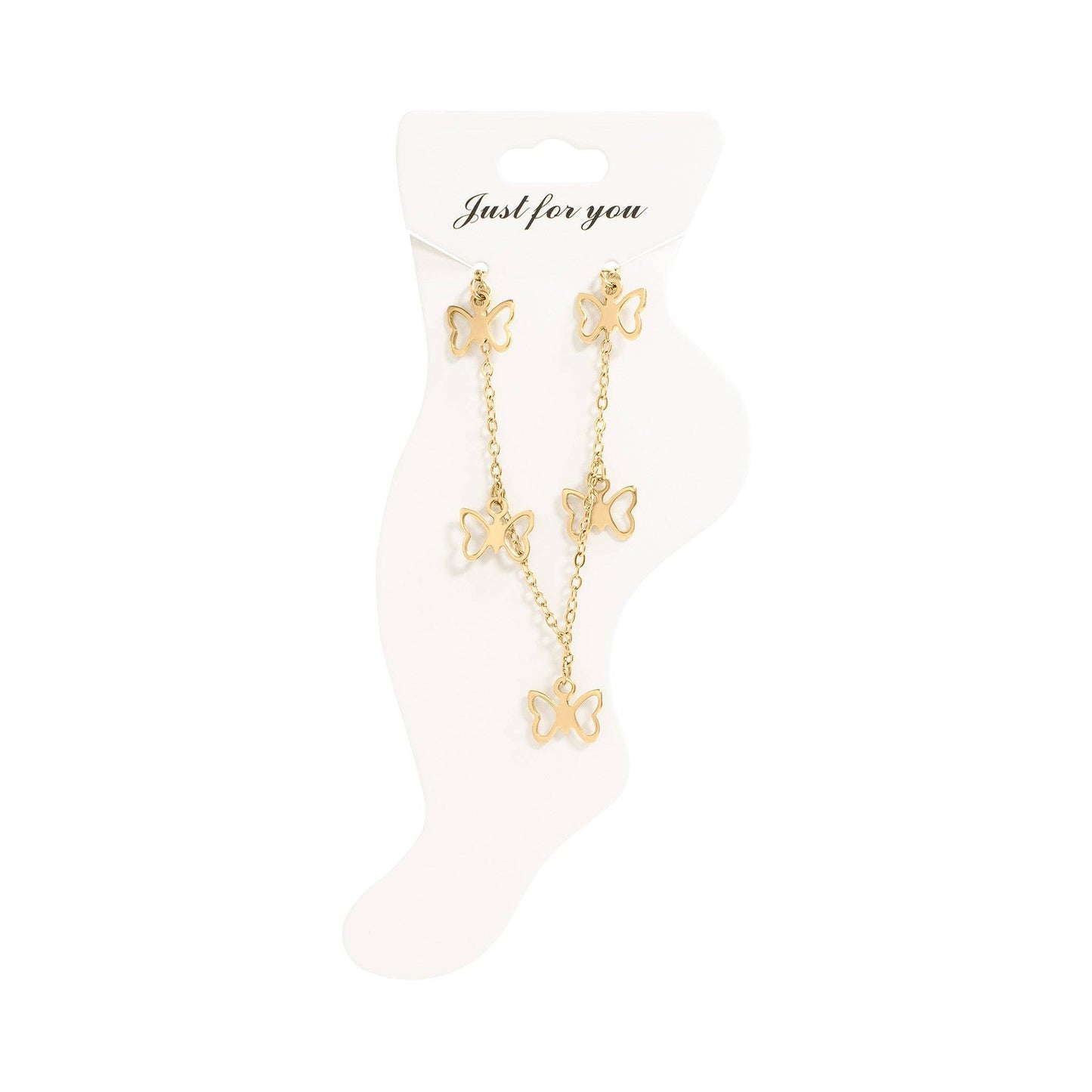 Anklet Butterfly Charm