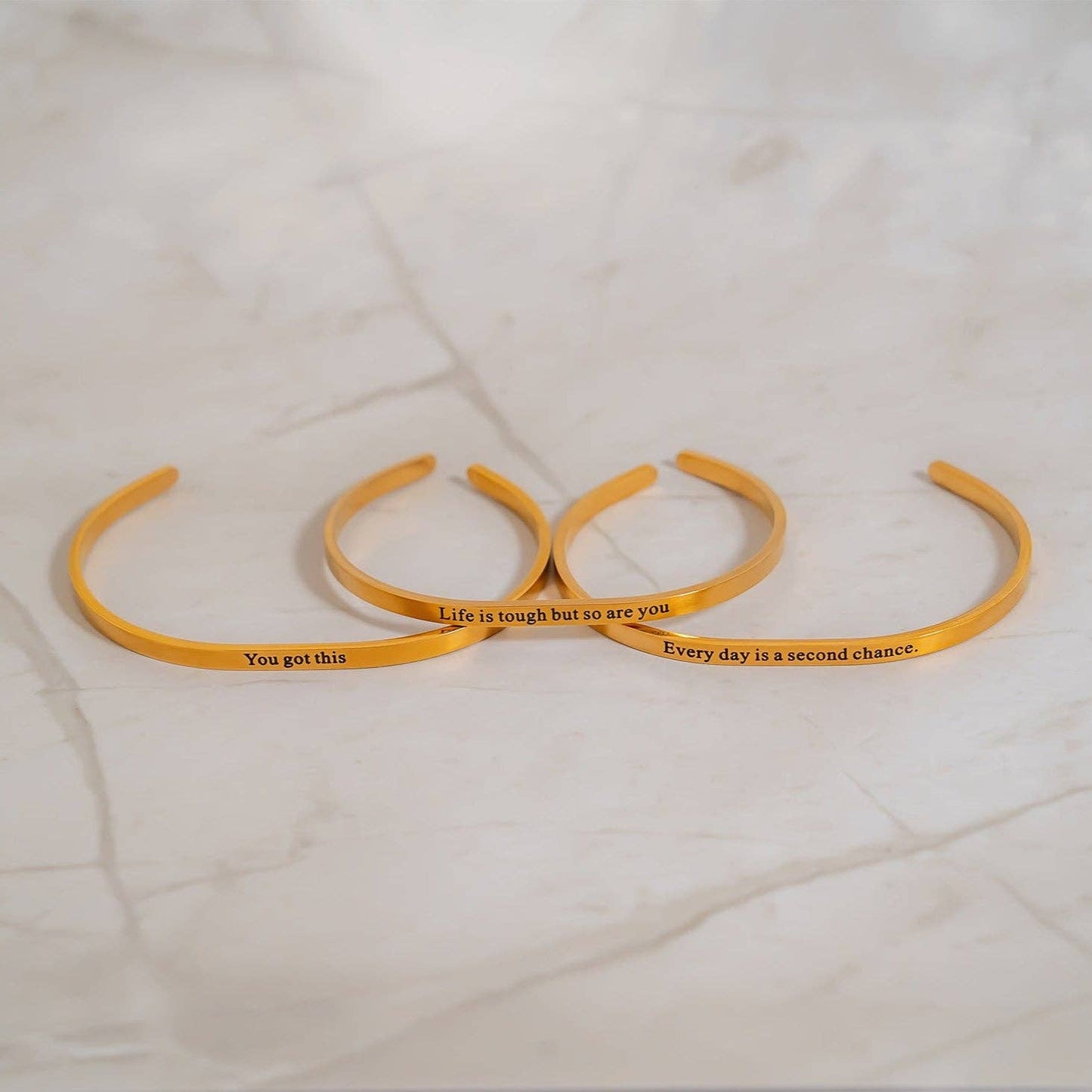 Bracelet "You Got This" Engraved Bangle