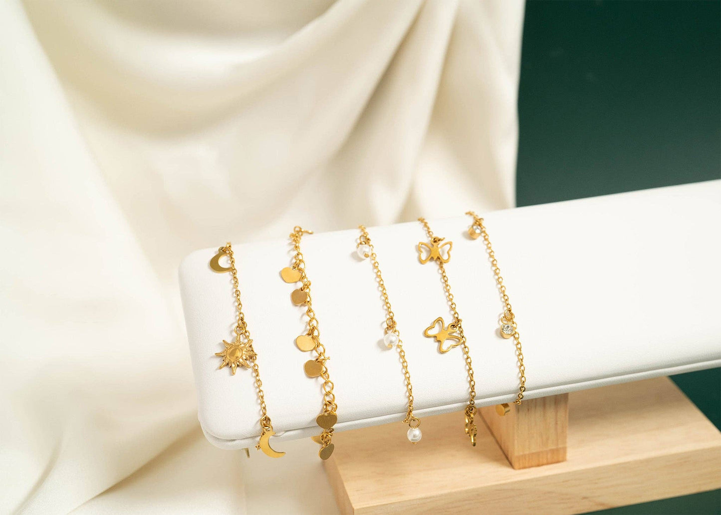 Anklet Pearl Charm