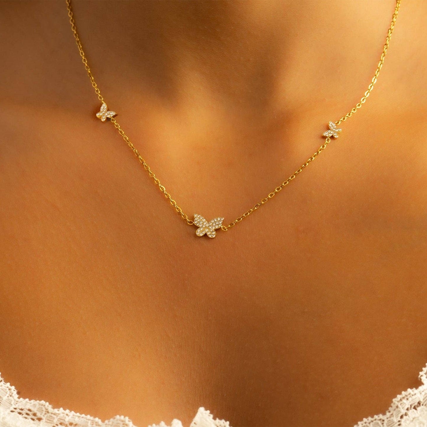 Necklace Butterfly