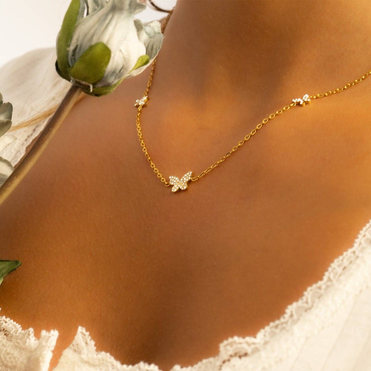 Necklace Butterfly