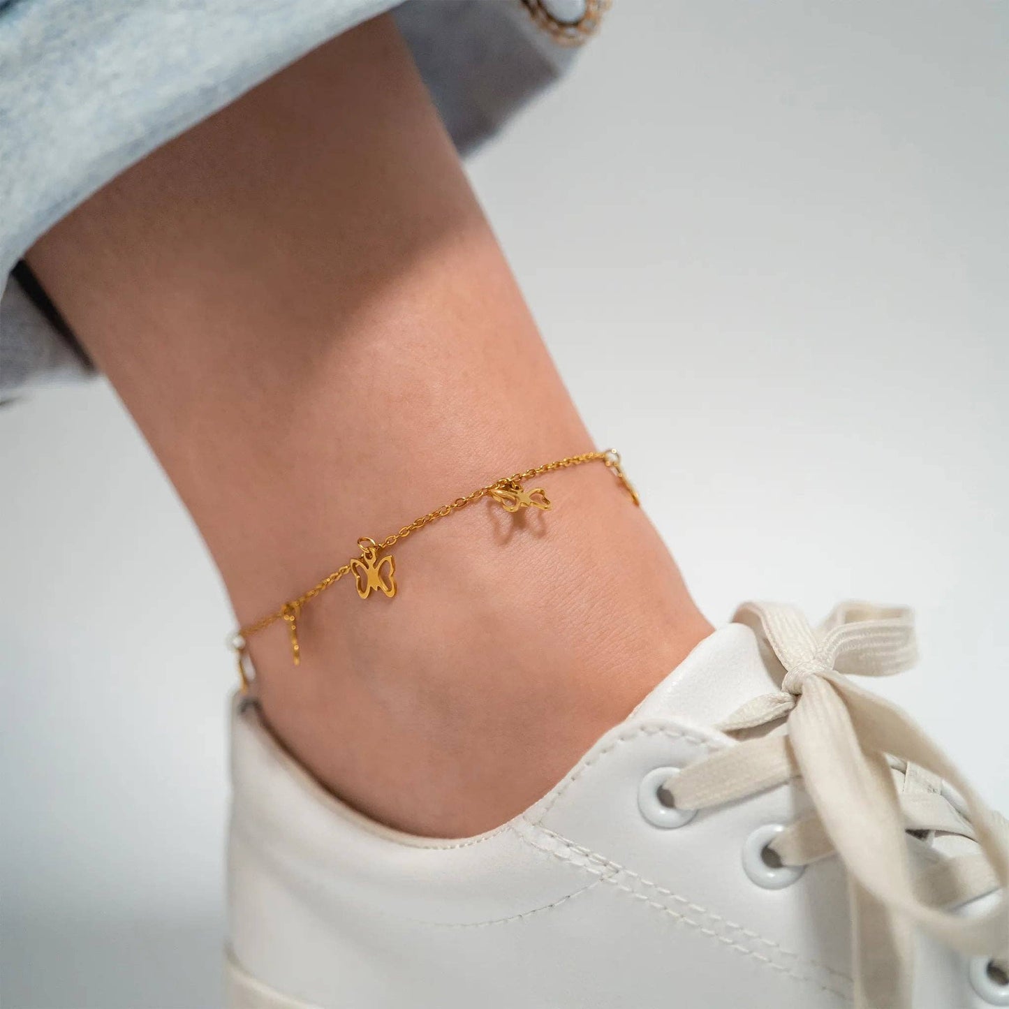 Anklet Butterfly Charm