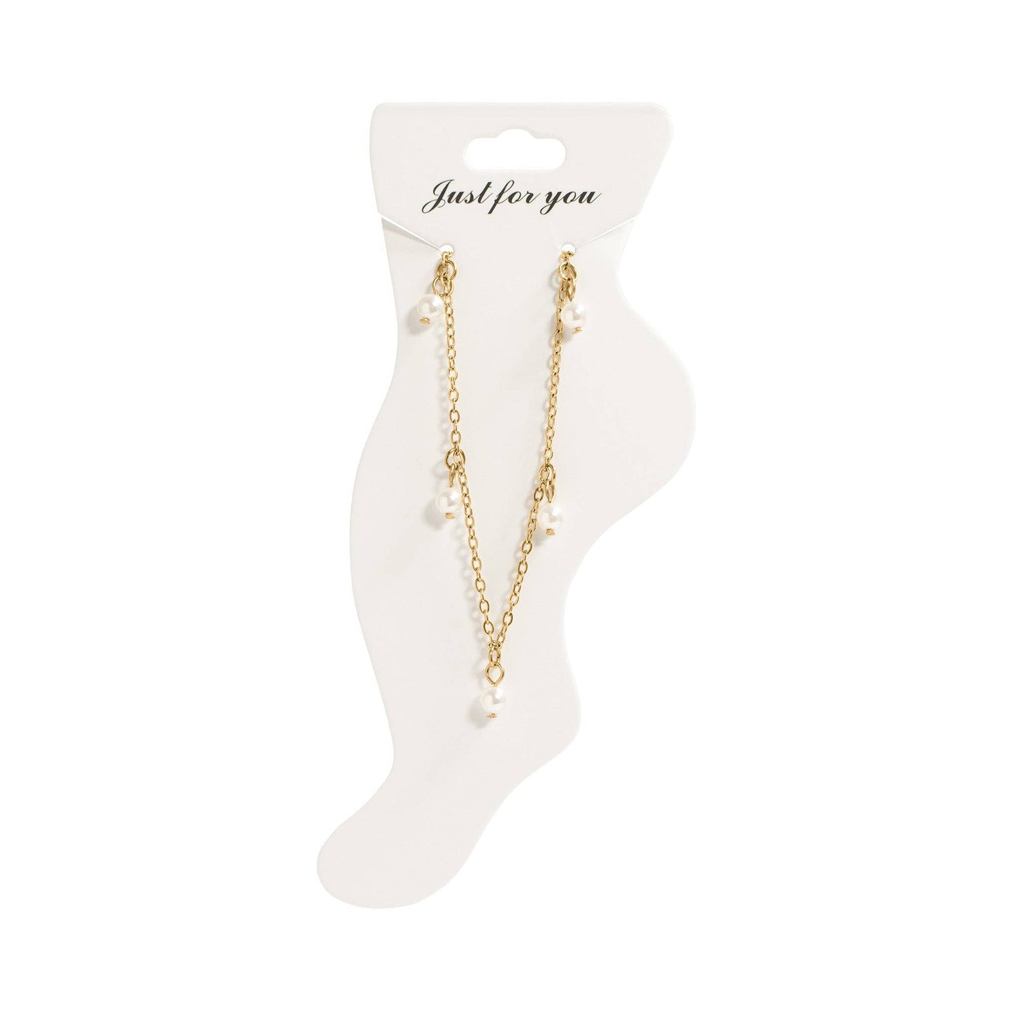 Anklet Pearl Charm