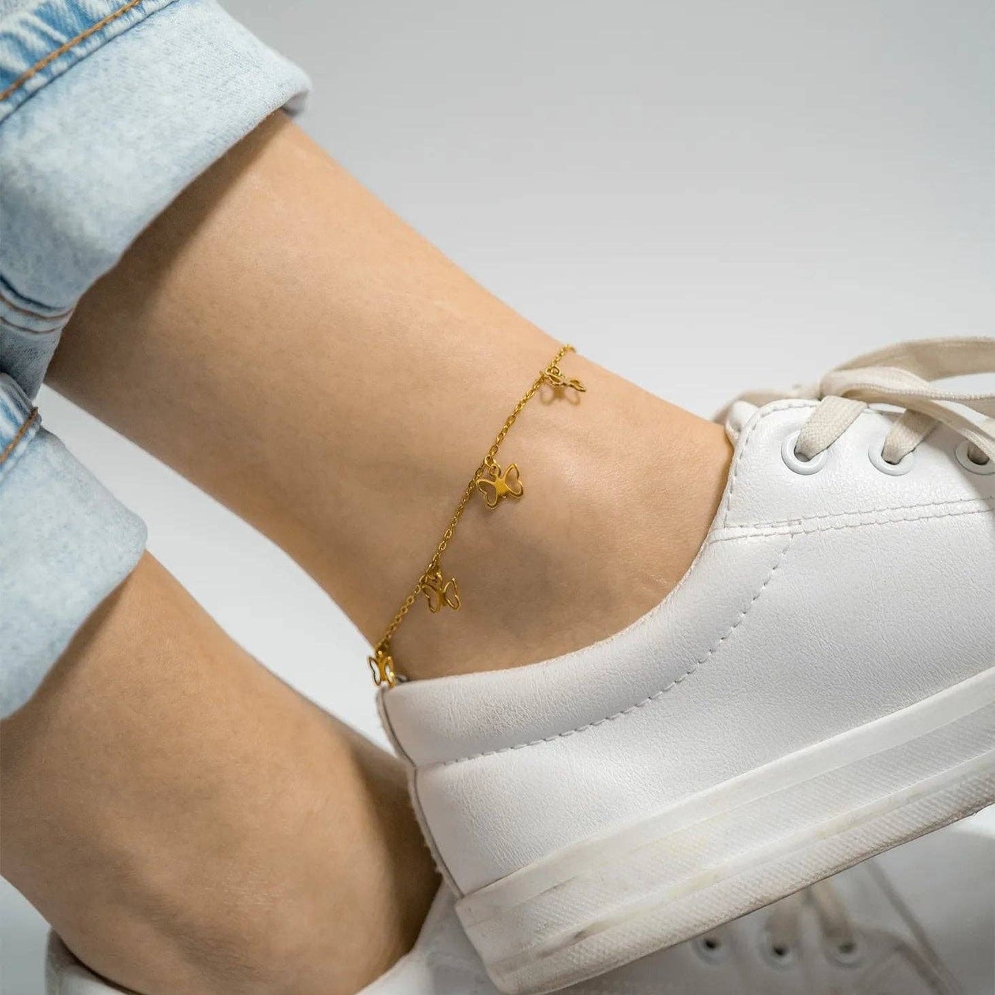 Anklet Butterfly Charm