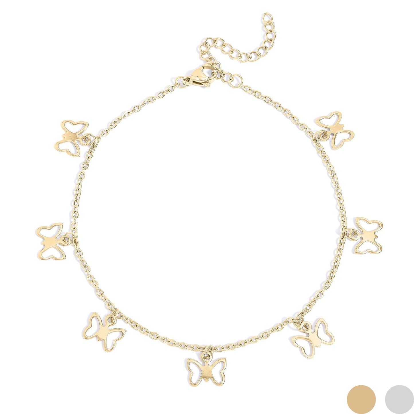 Anklet Butterfly Charm