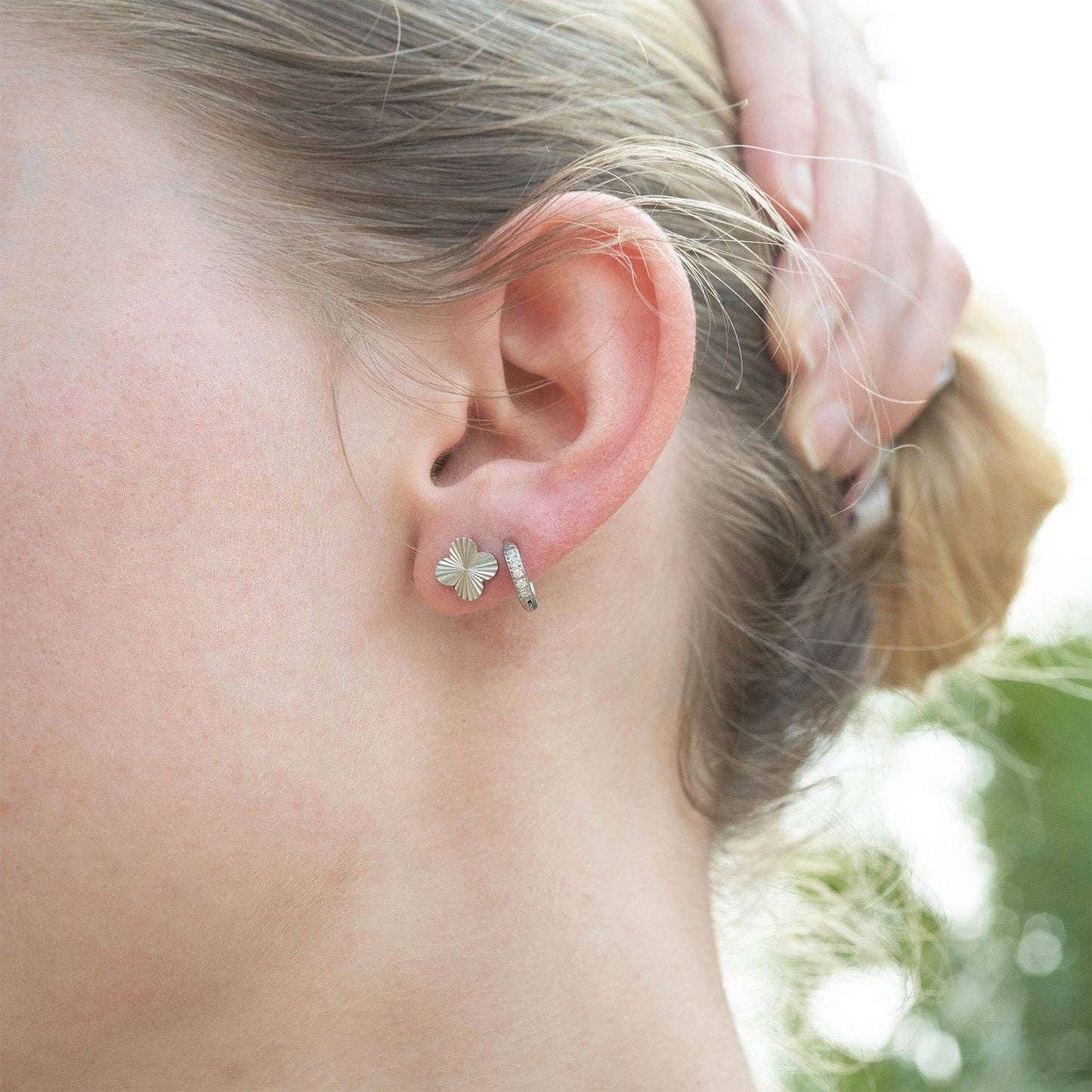 Earrings Clover Stud