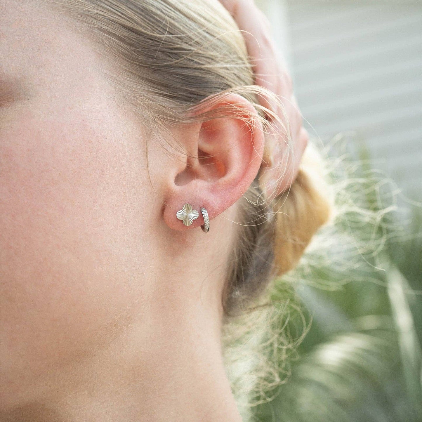 Earrings Clover Stud