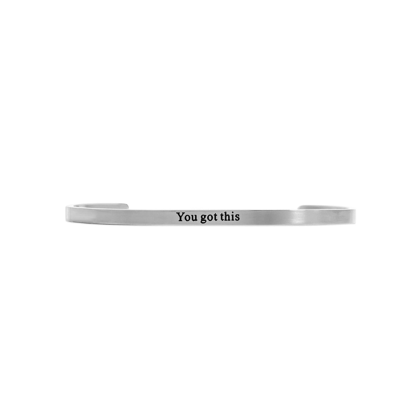 Bracelet "You Got This" Engraved Bangle