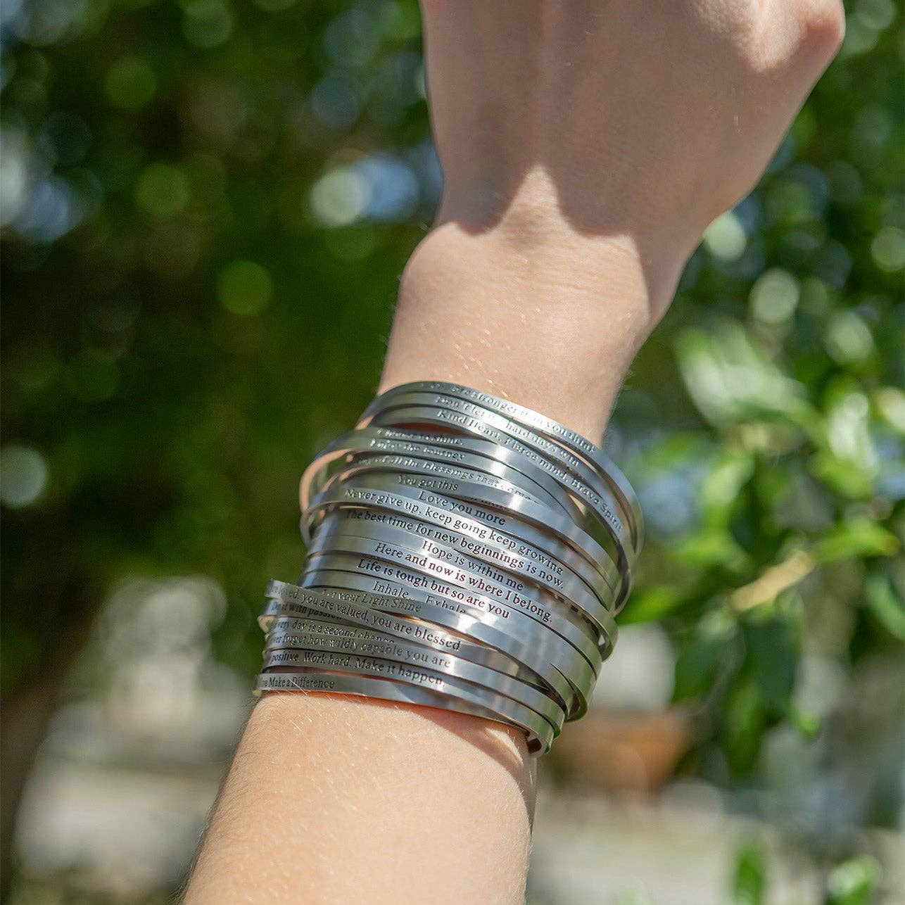 Bracelet "You Got This" Engraved Bangle