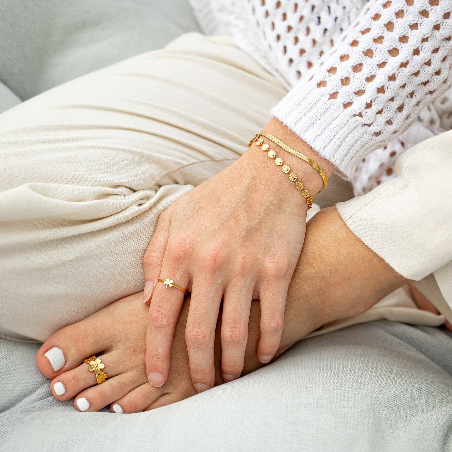 Bracelet Sunburst Chain
