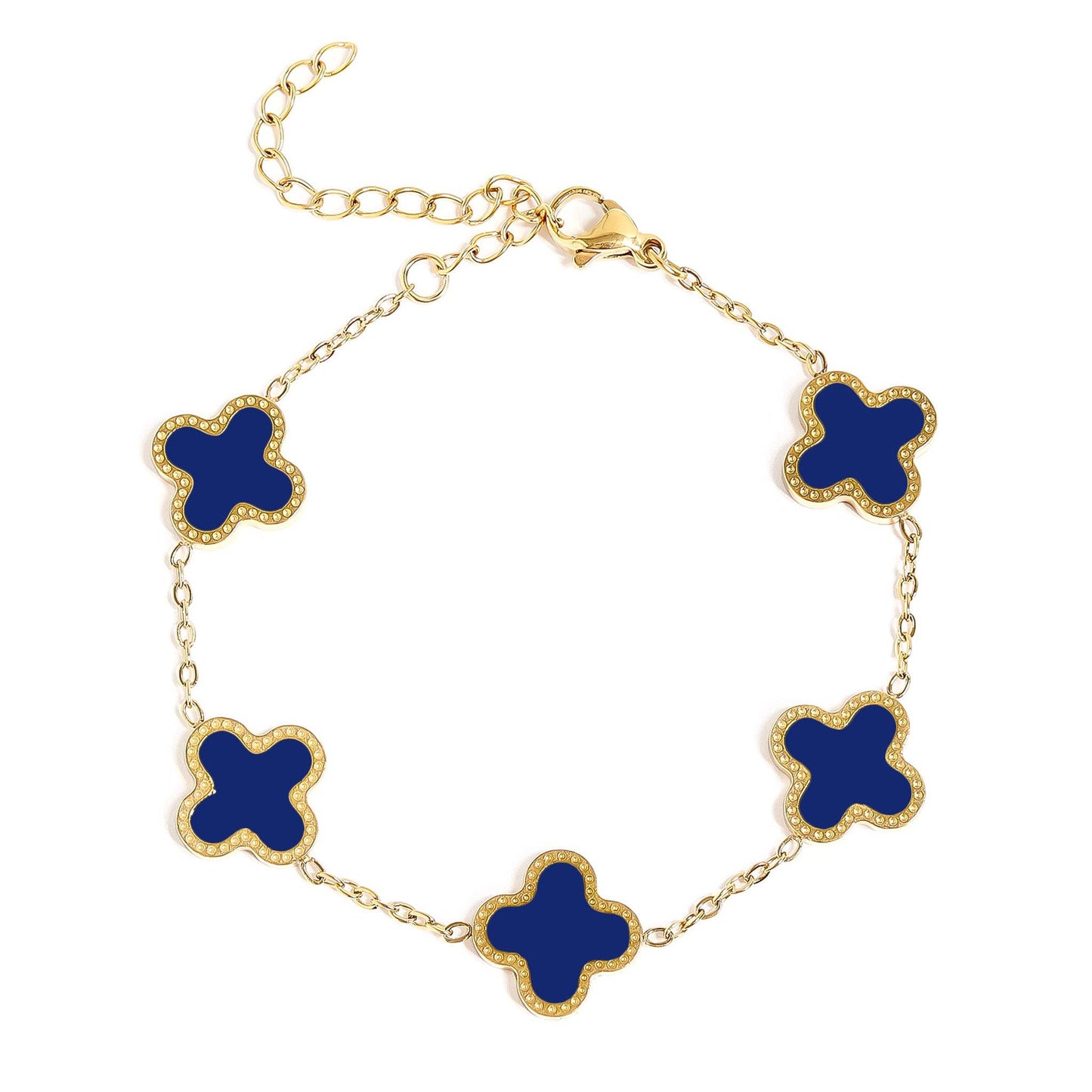 A Lucky Clover Charm Bracelet • TikTok Favorite