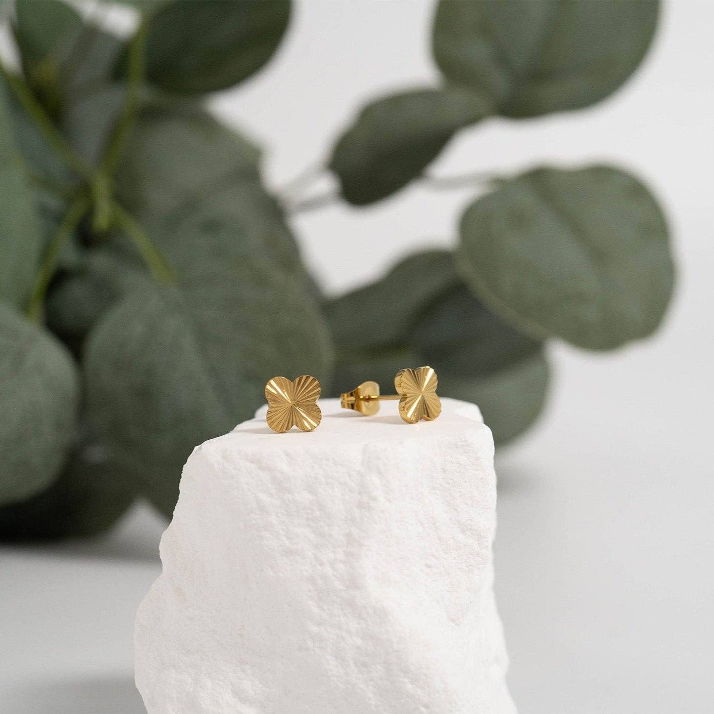 Earrings Clover Stud