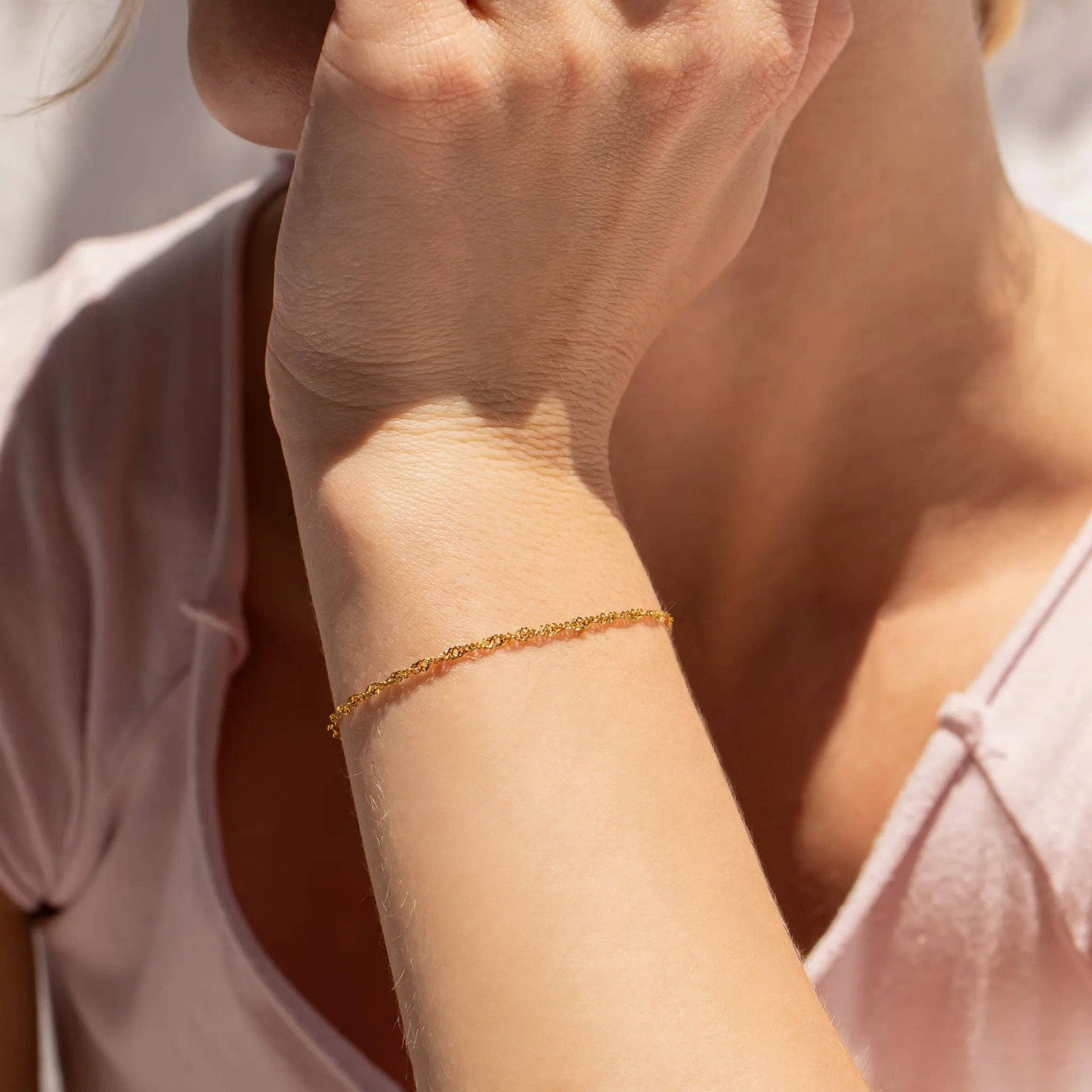 Bracelet Singapore Chain