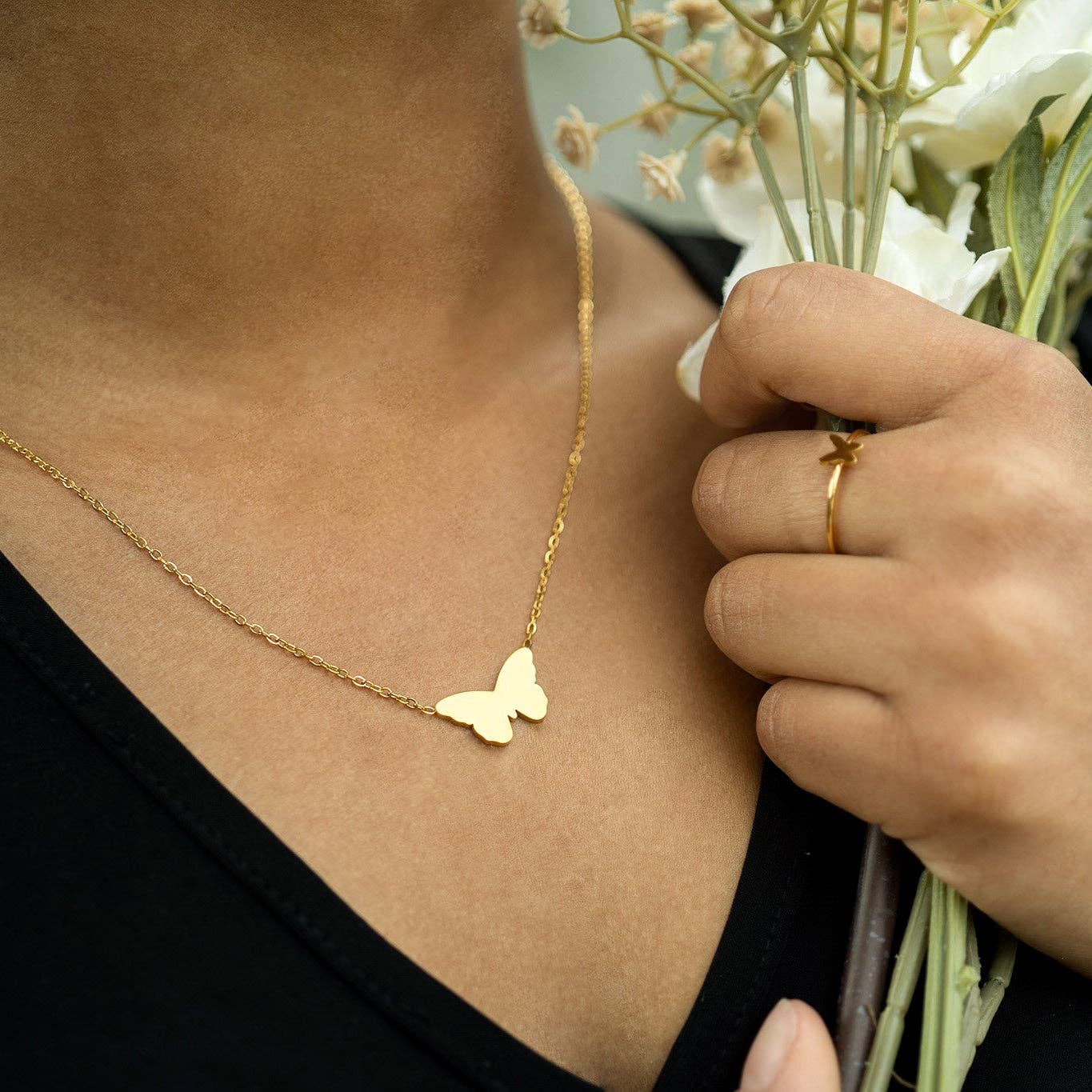 Necklace Butterfly