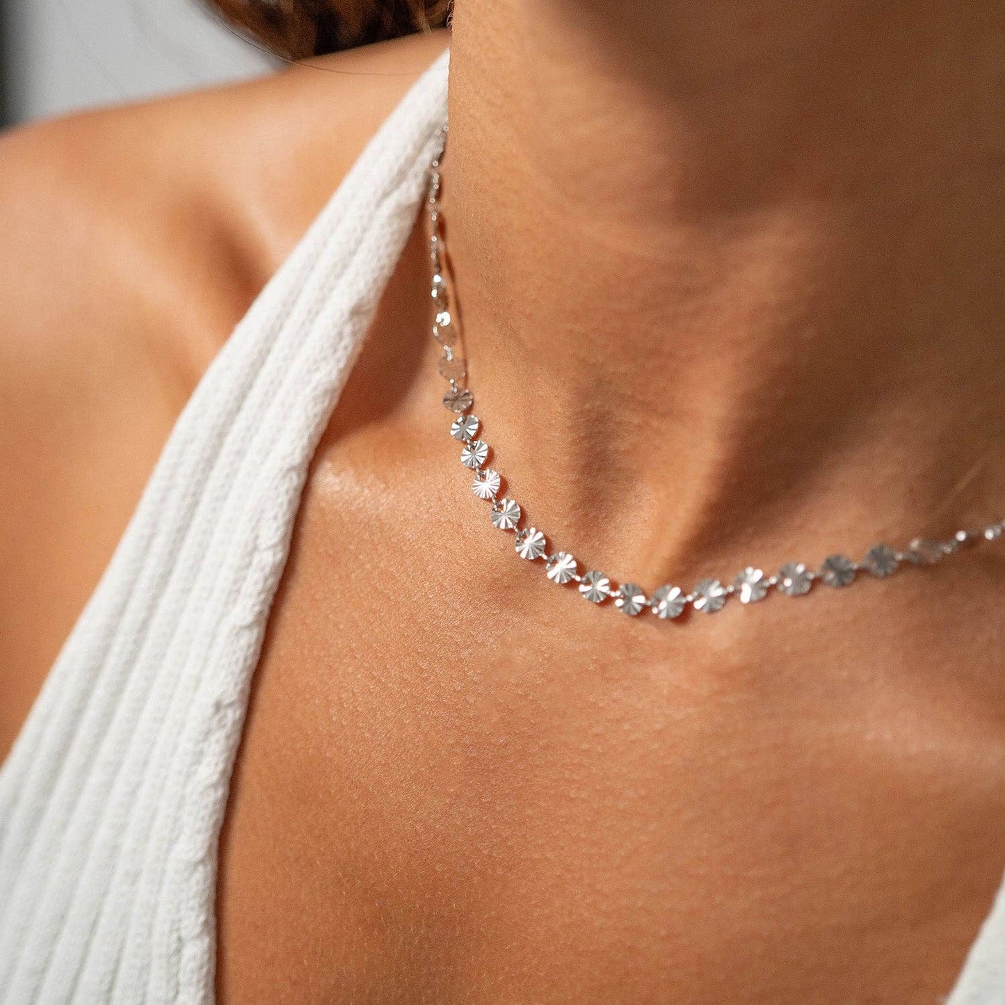 Necllace Sunburst Chain