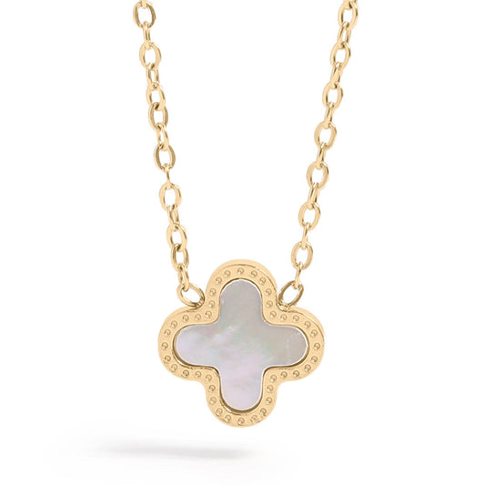 A Lucky Clover Charm Necklace