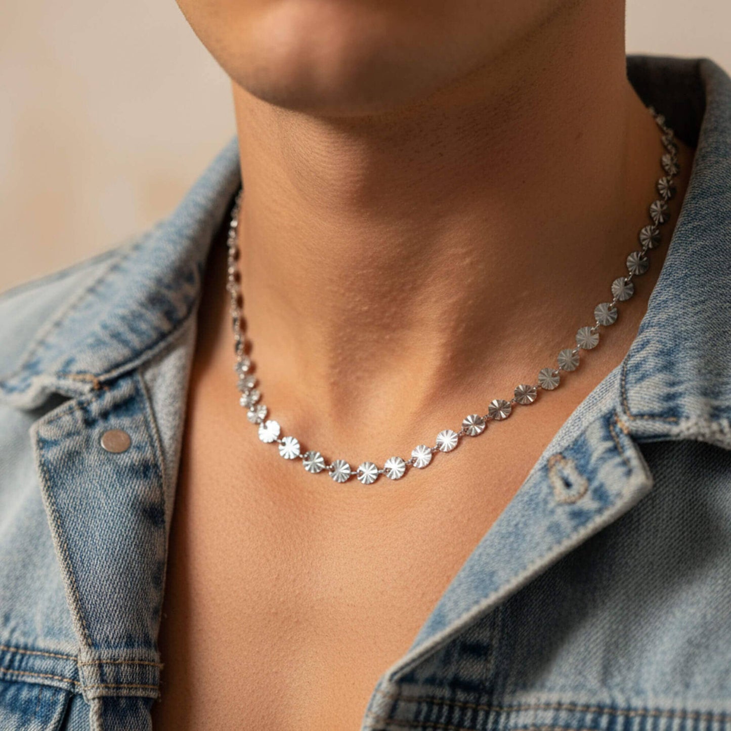 Necllace Sunburst Chain