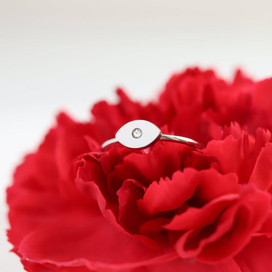 Lily Evil Eye Ring