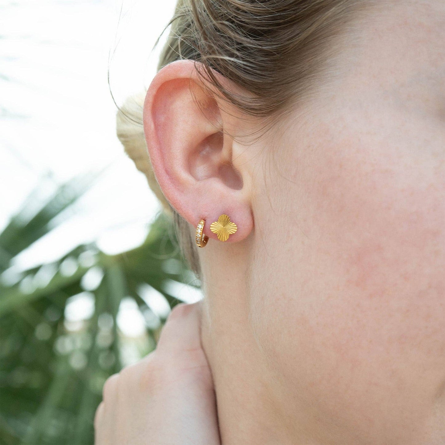 Earrings Clover Stud
