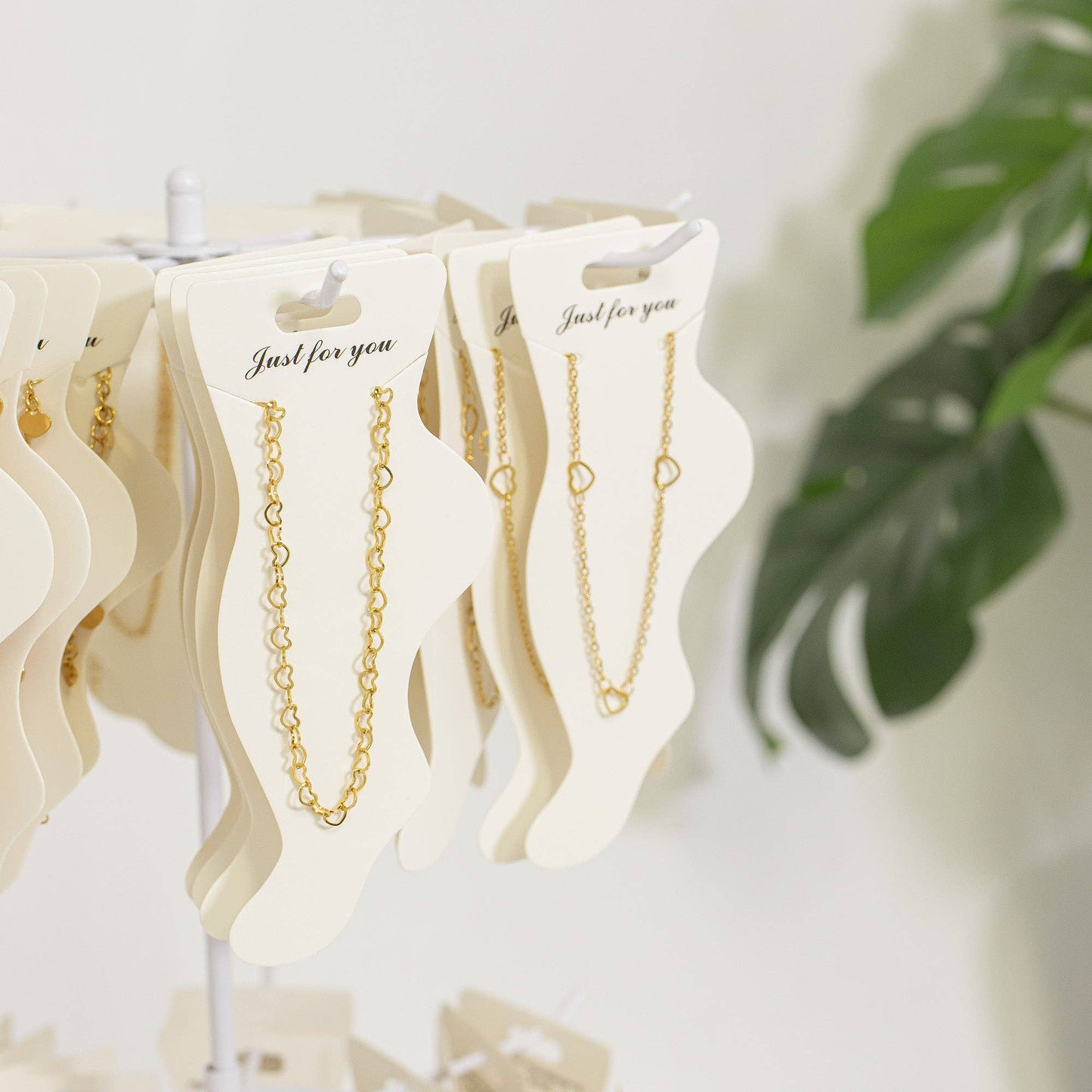 Anklet Station Hearts Chain