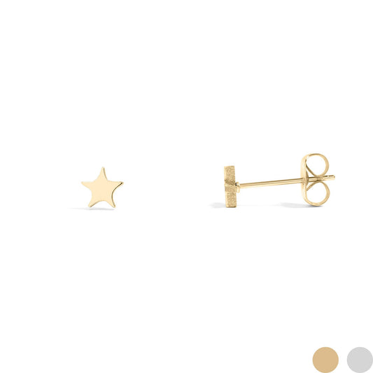 A Star Stud Earrings