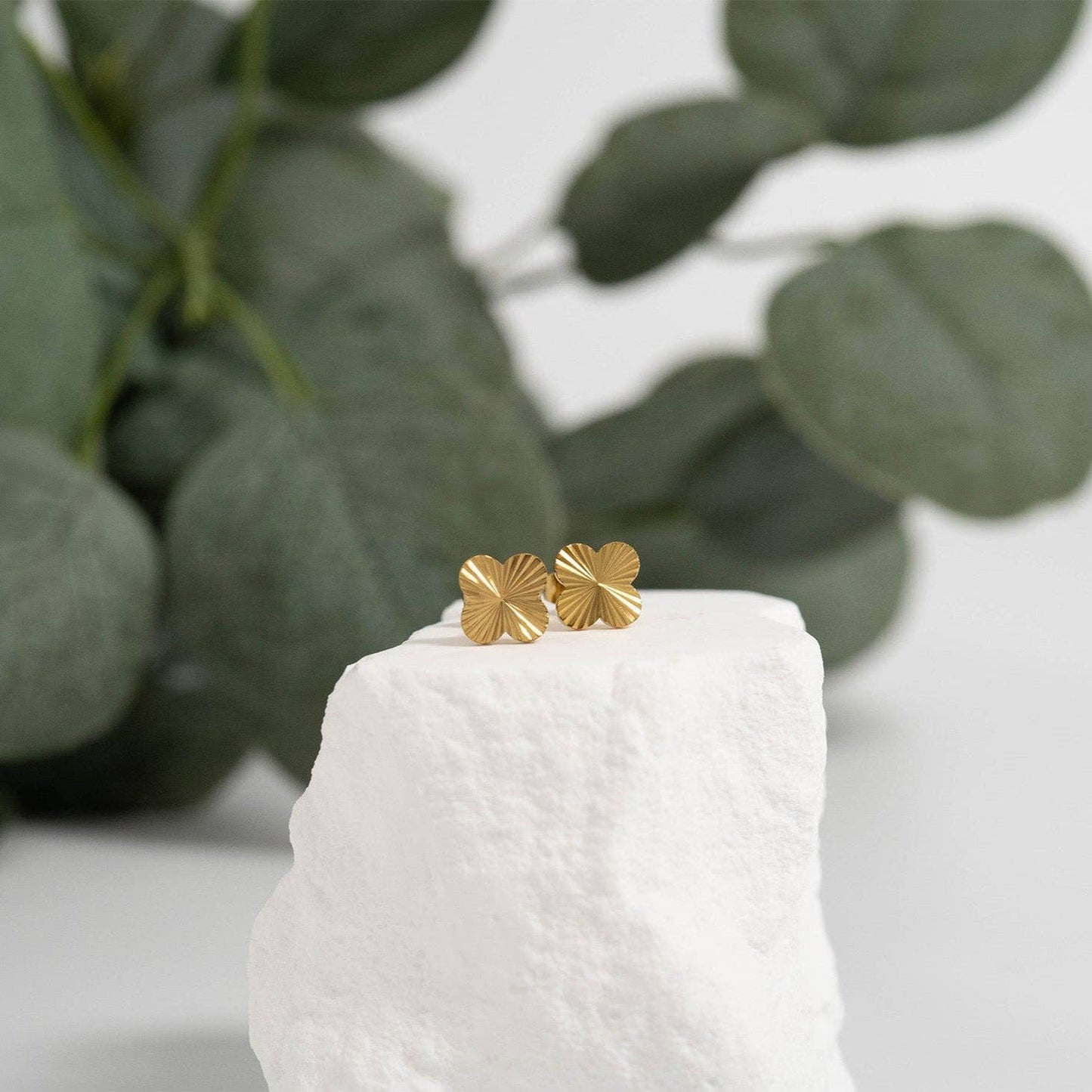 Earrings Clover Stud