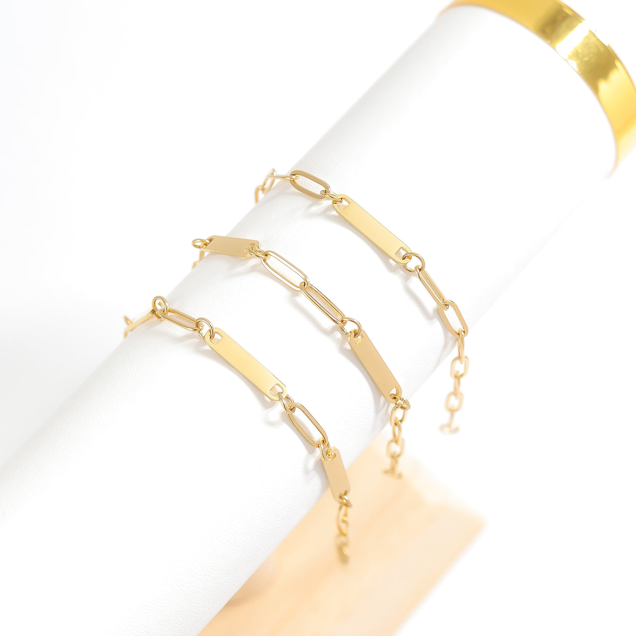 Bracelet Paperclip Bar