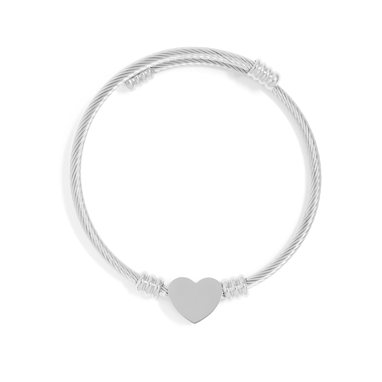 Bracelet Heart Cuff