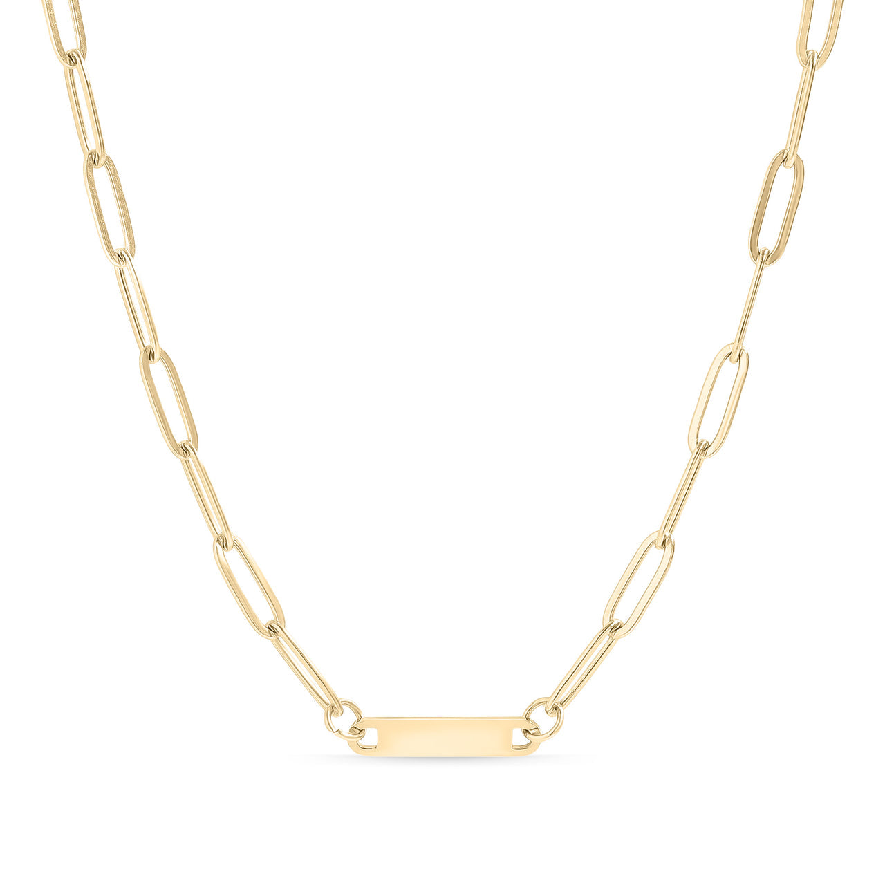 Necklace Paperclip Bar