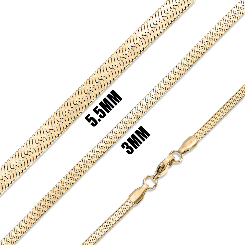Necklace Herringbone Chain