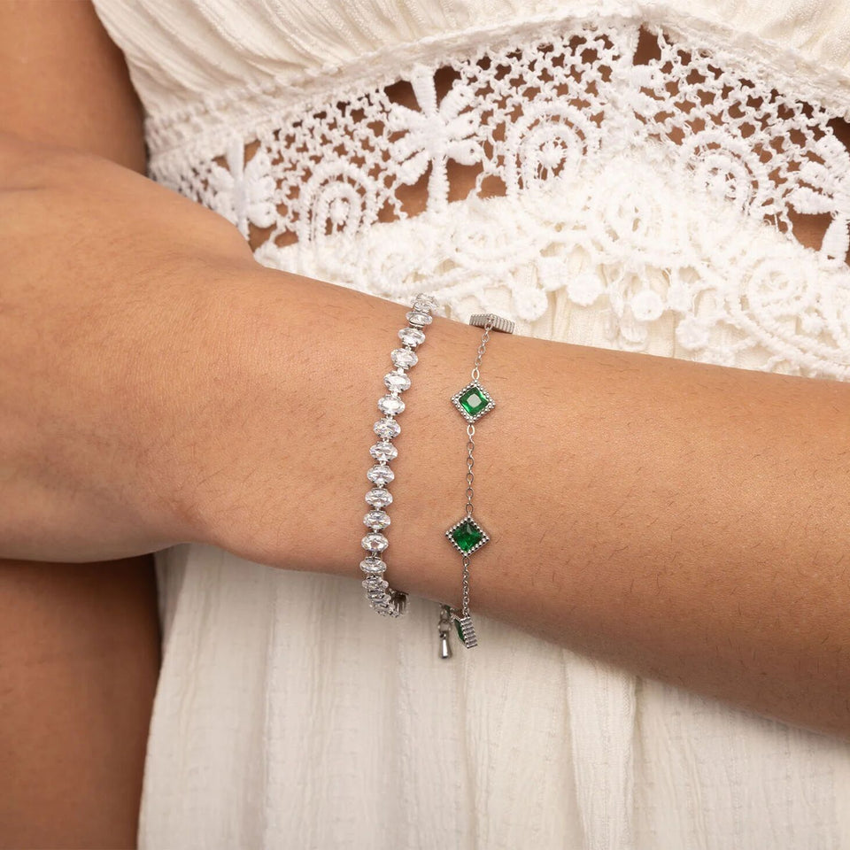 Bracelet Emerald Station