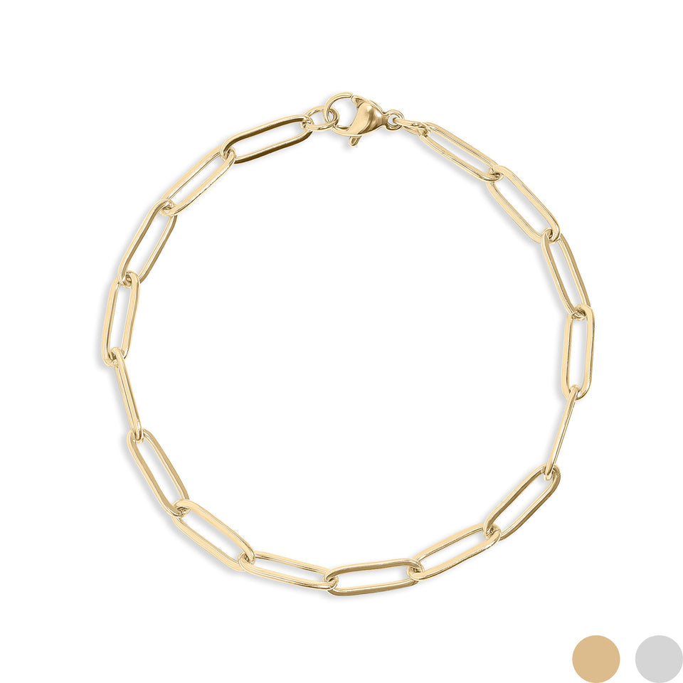 Bracelet Paper Clip Chain