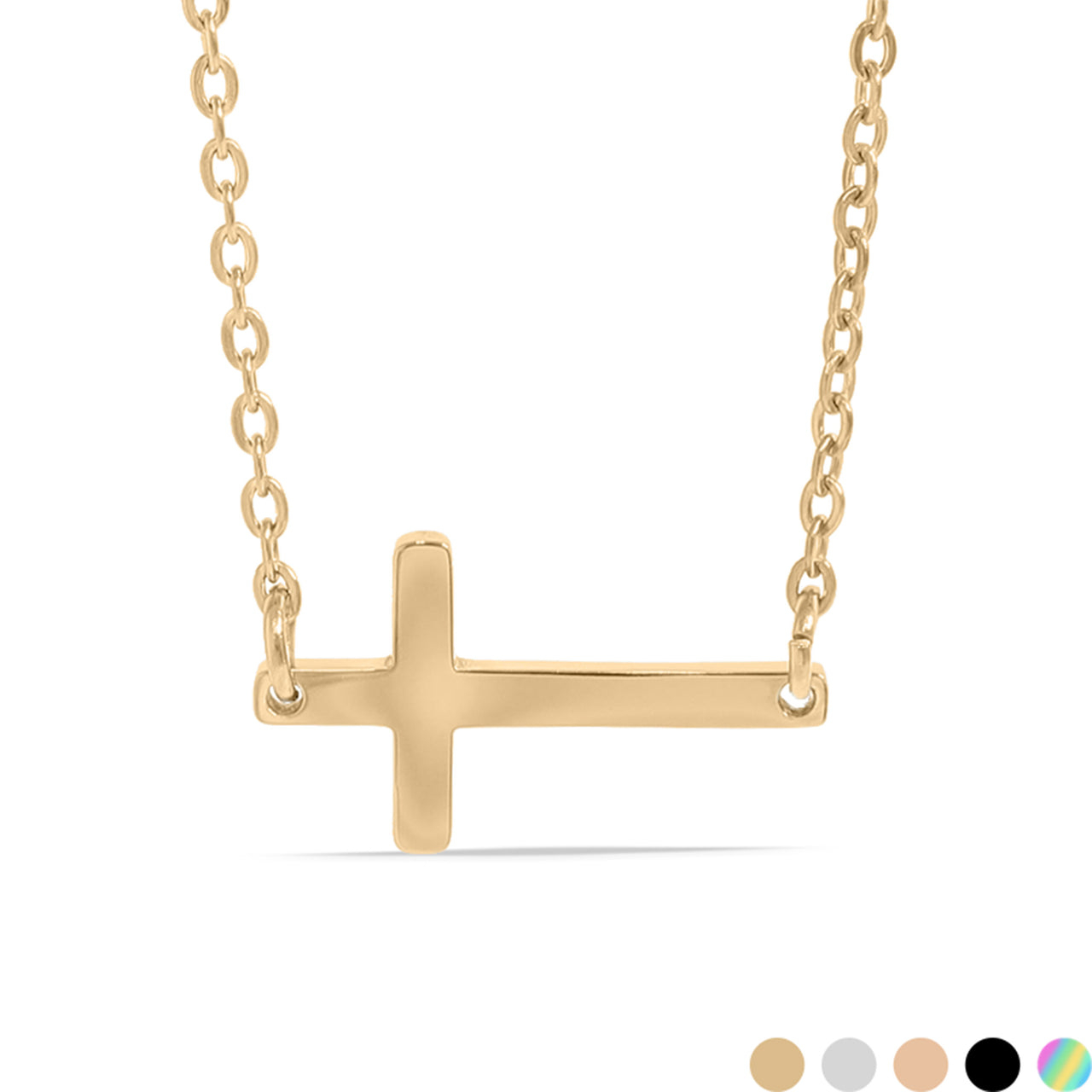 Necklace Horizontal Cross