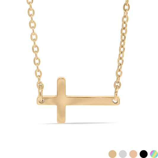 Necklace Horizontal Cross