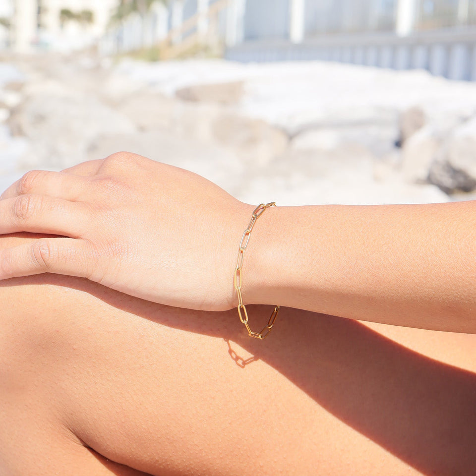 Bracelet Paper Clip Chain