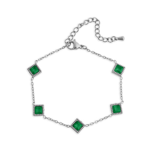 Bracelet Emerald Station