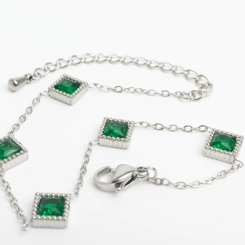 Bracelet Emerald Station