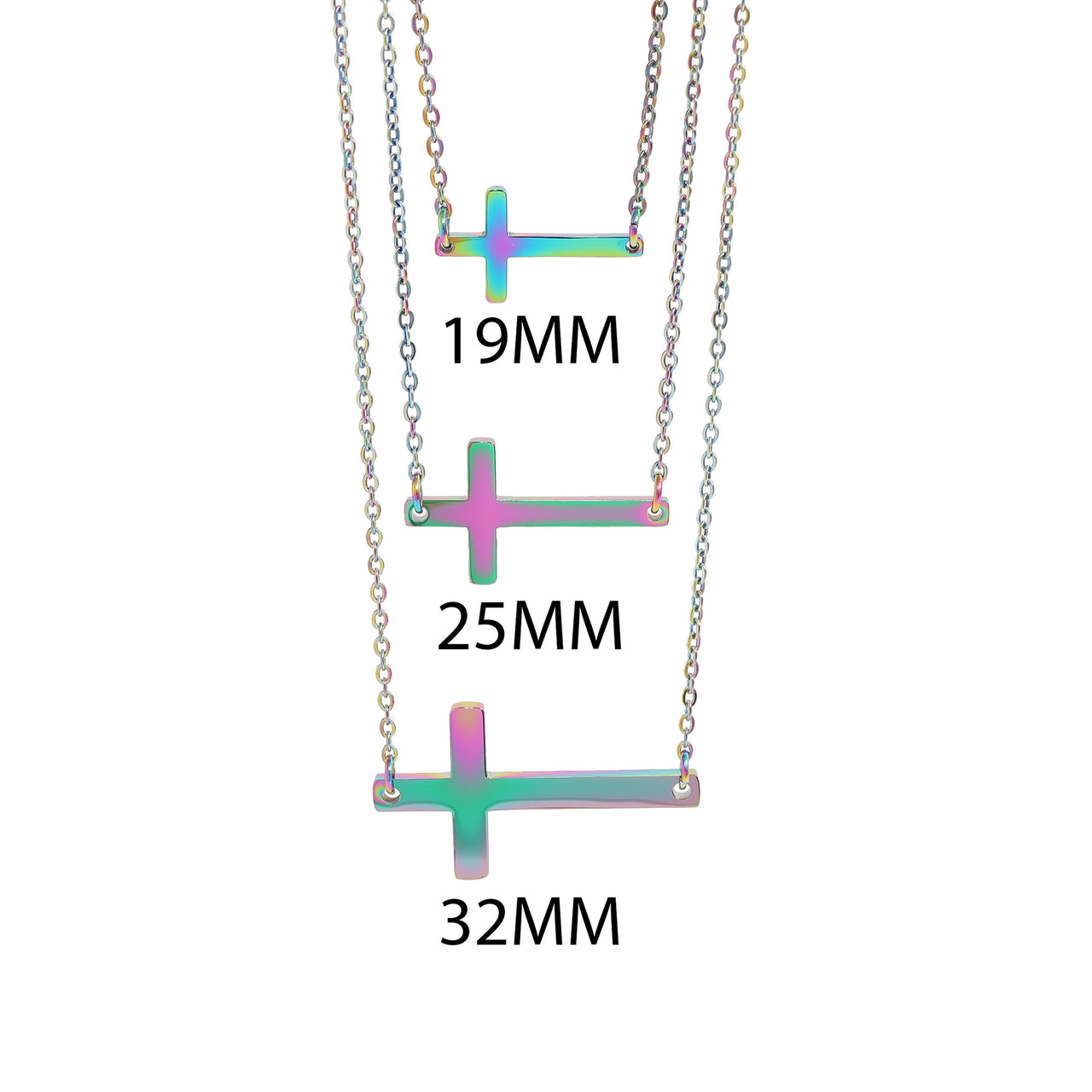 Necklace Horizontal Cross